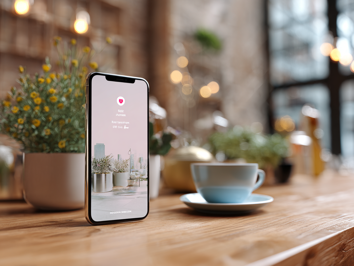Studio moodboard showing mobile product flows